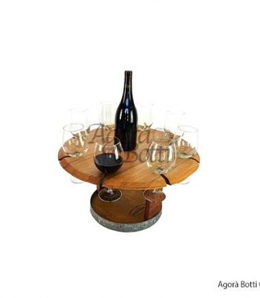 Fondo di botte portabicchieri